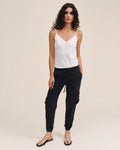 Cargo Track Pants - Black