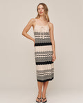 Midi Knit Dress - Summer Chevron
