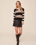Mixed Stripe Polo - Moon & Stone
